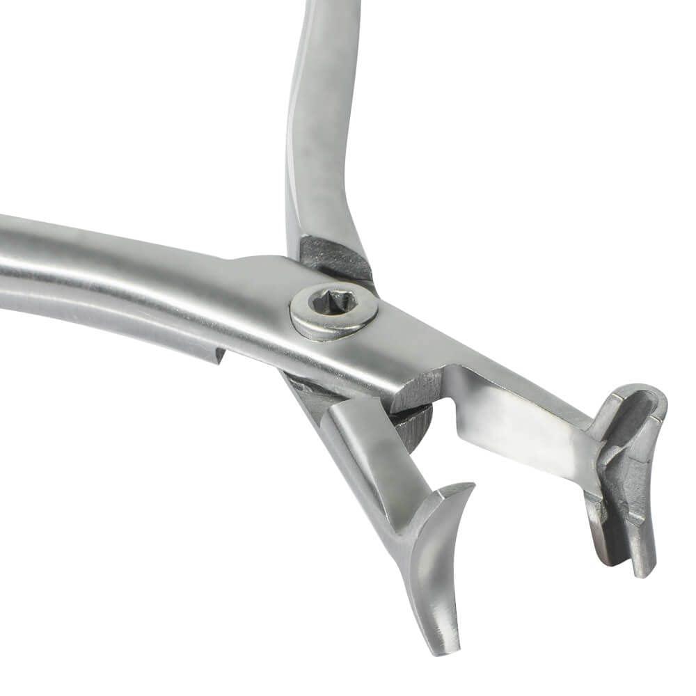 Distal end bending plier