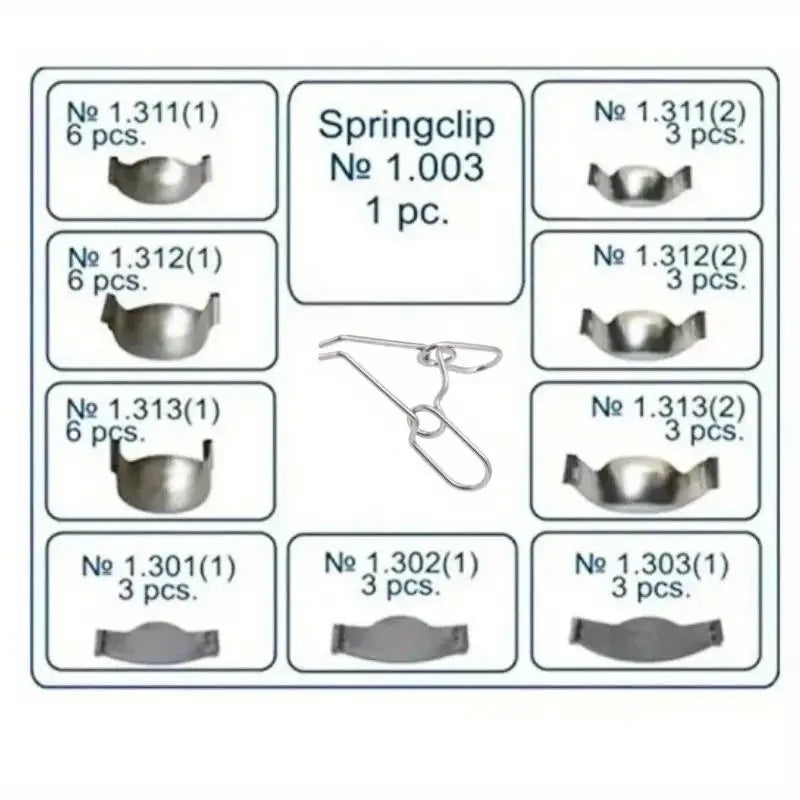 Sectional Matrix With Clip