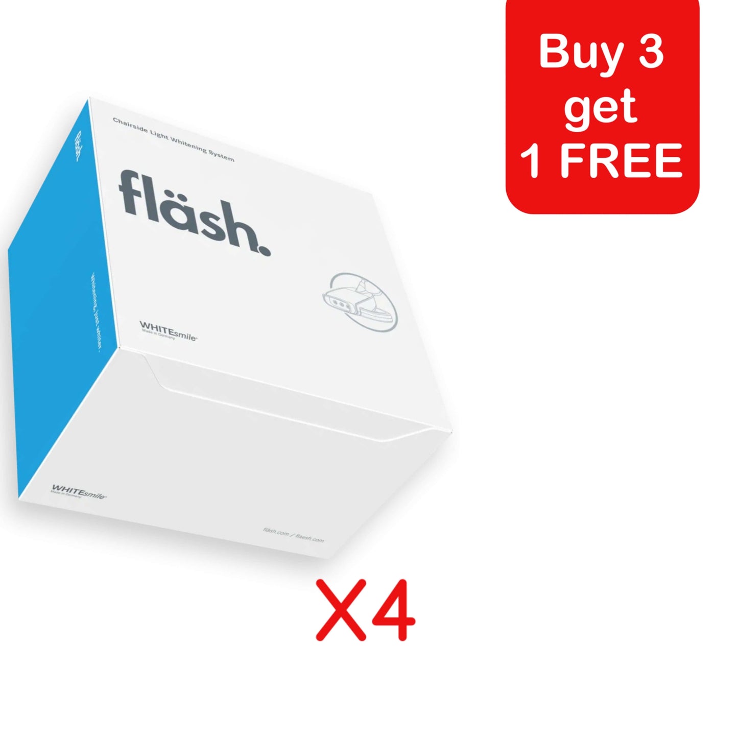 4x Office Bleaching Fläsh