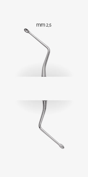 Bone curette Hemingway MEDESY