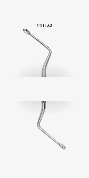 Bone curette Hemingway MEDESY