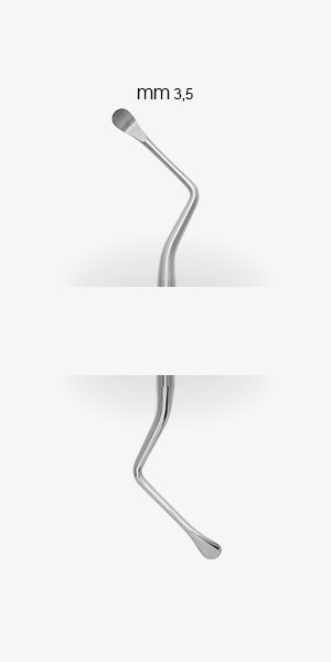 Bone curette Hemingway MEDESY