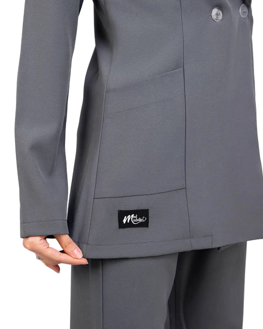 Grey Formal Scrub MedModelle