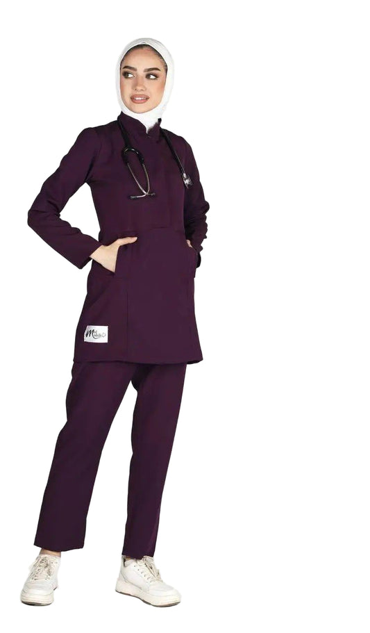 High Collar Scrub MedModelle