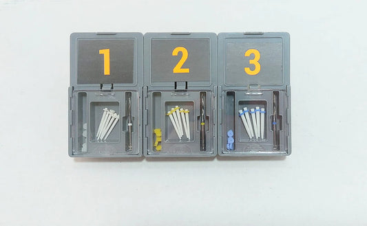 Glass fiber intraradicular conical post Exacto