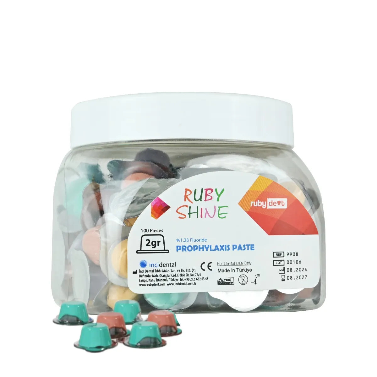 Prophylaxis Paste RUBY 200 CAPS