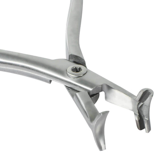 Distal end bending plier