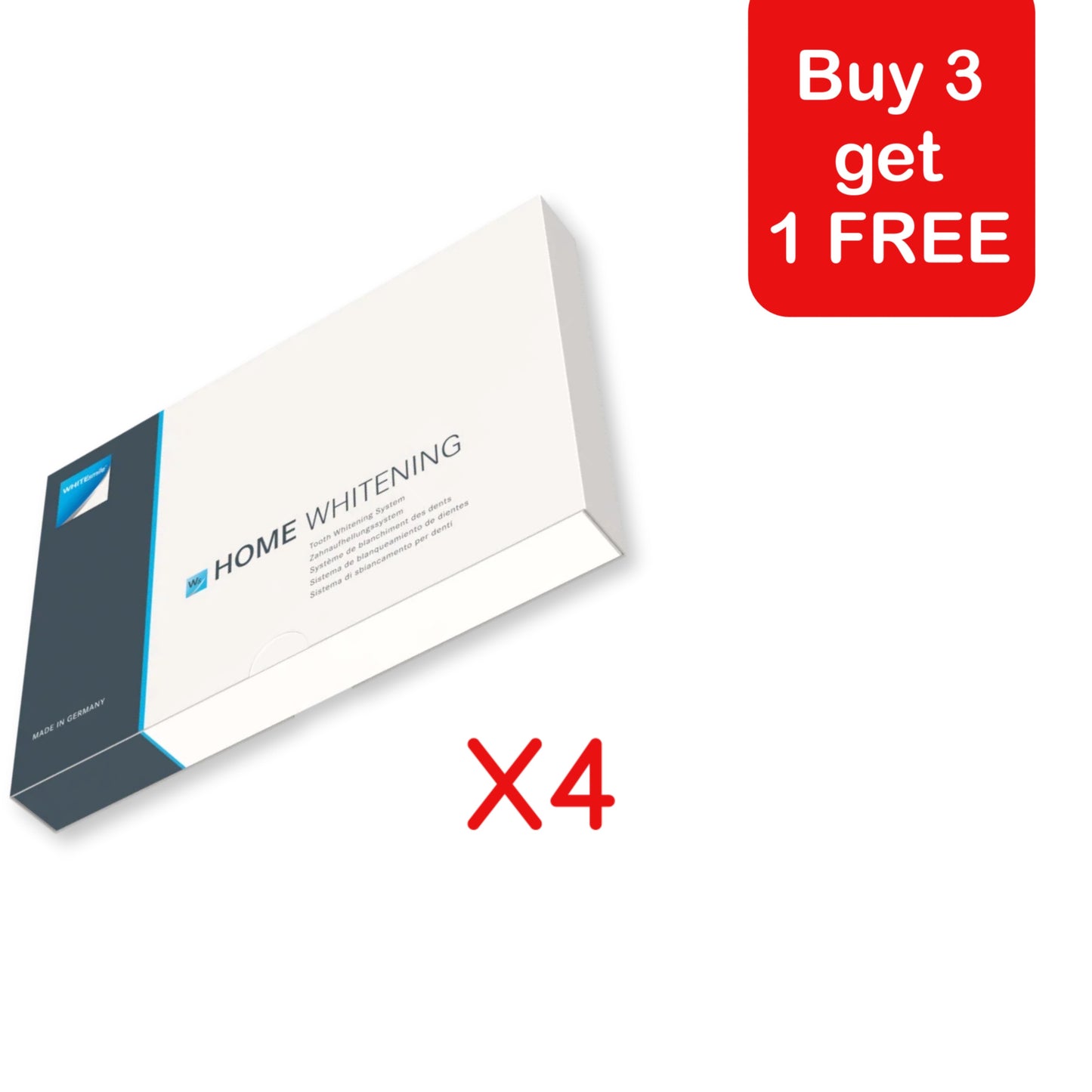 4x Home Bleaching Whitesmile