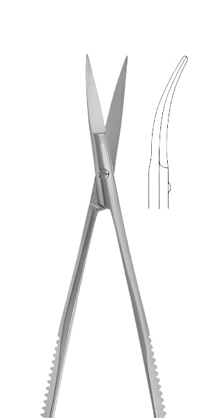 Castroviejo surgical scissors curved MEDESY