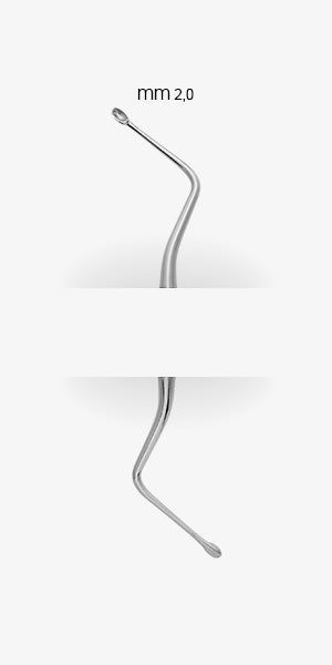 Bone curette Hemingway MEDESY