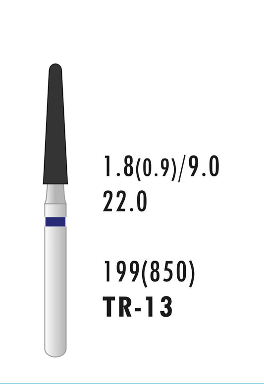 10x Chamfer Blue thick DENTAGEM