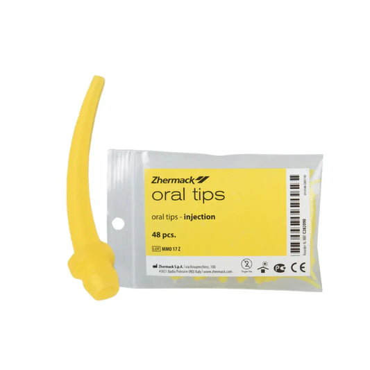 Yellow intraoral tips ZHERMACK