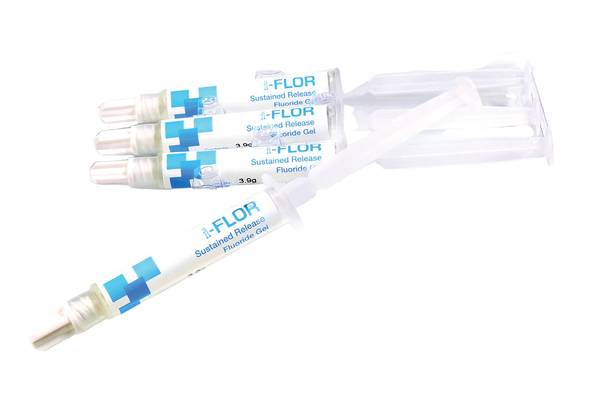 Sustained Release Fluoride Gel 4 syringes I-Dental