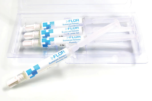 Sustained Release Fluoride Gel 4 syringes I-Dental