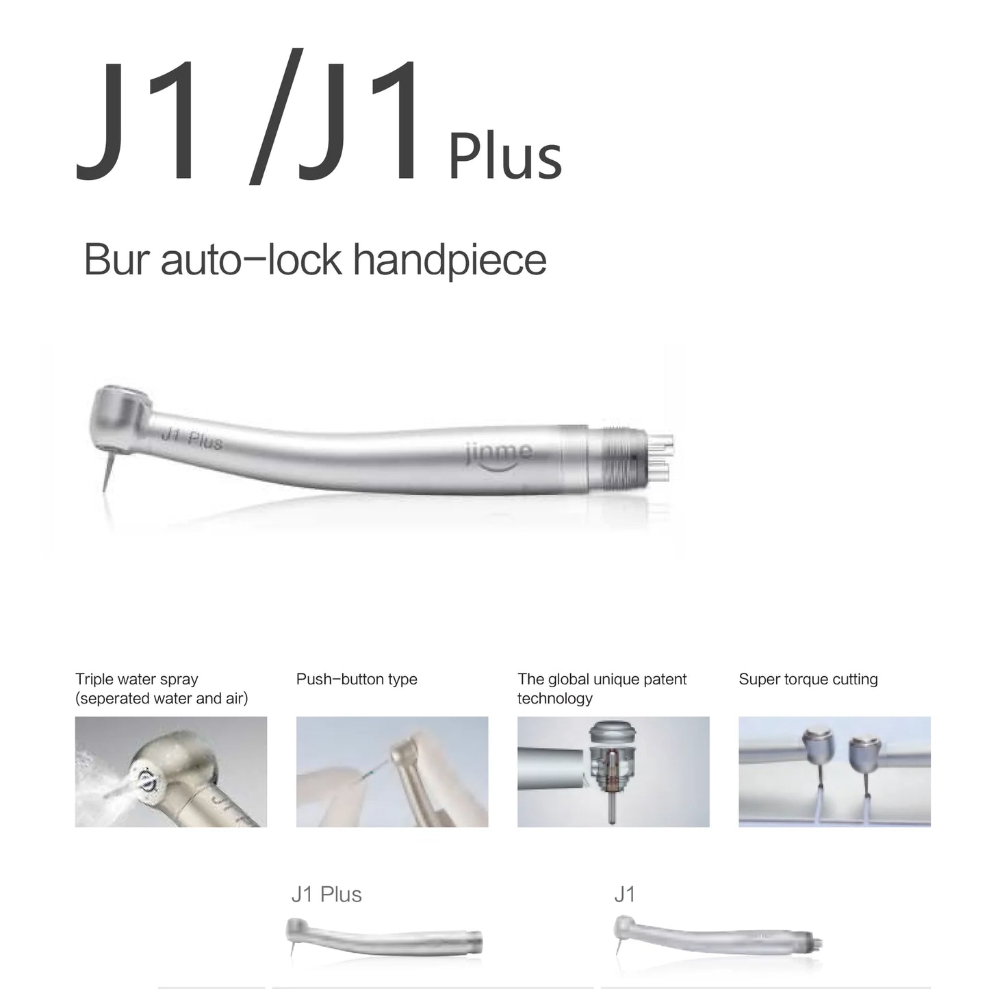 J1 Plus High-Speed Handpiece Jinme